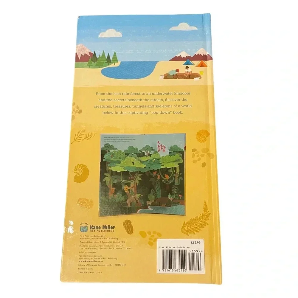 What’s Below Pop Up Book